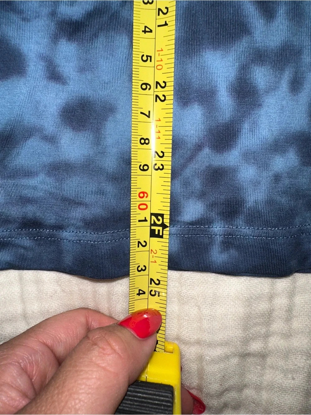 Lululemon All Yours Cotton T-Shirt Tie Dye size 6